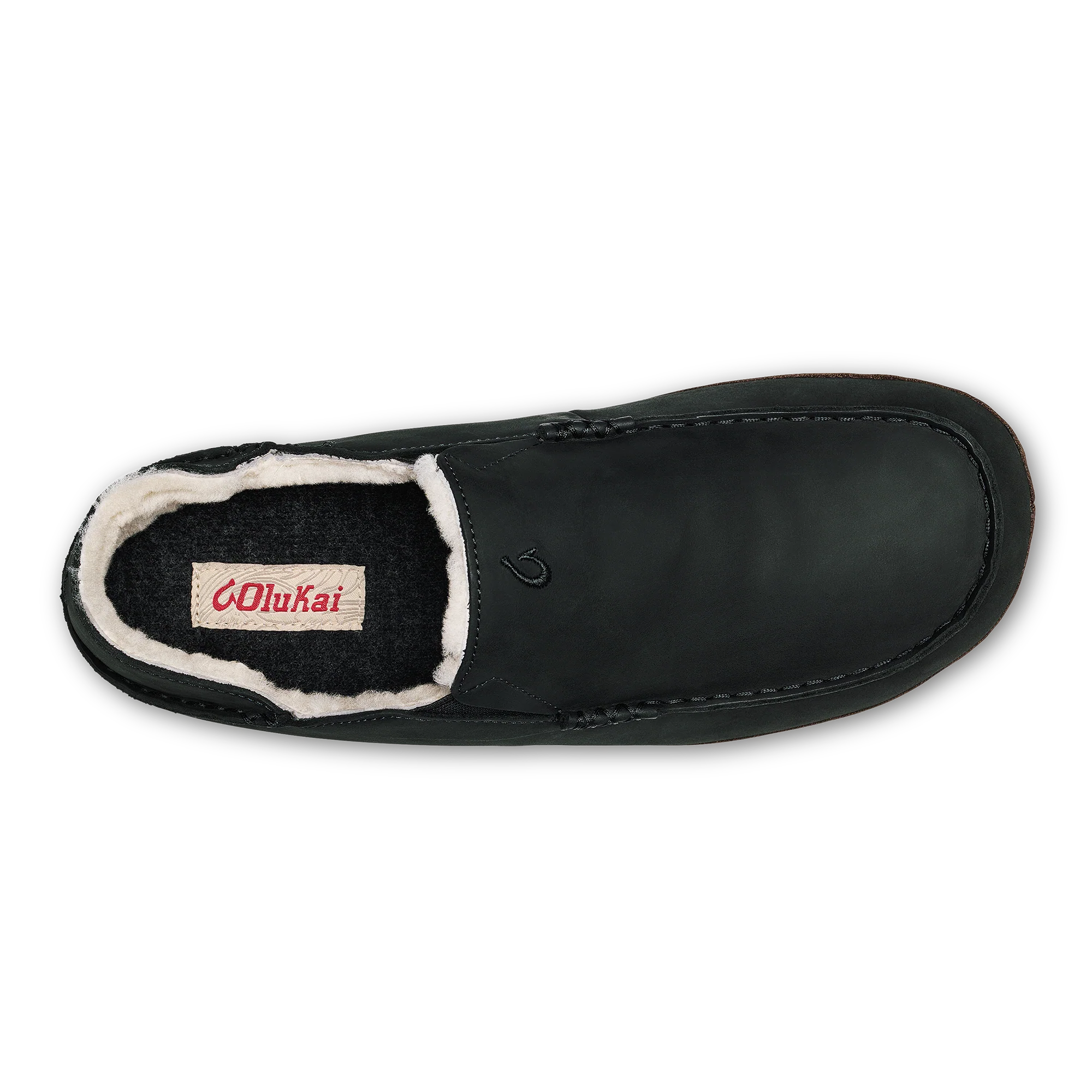 Moloā Slipper  -  Black / Dk Java
