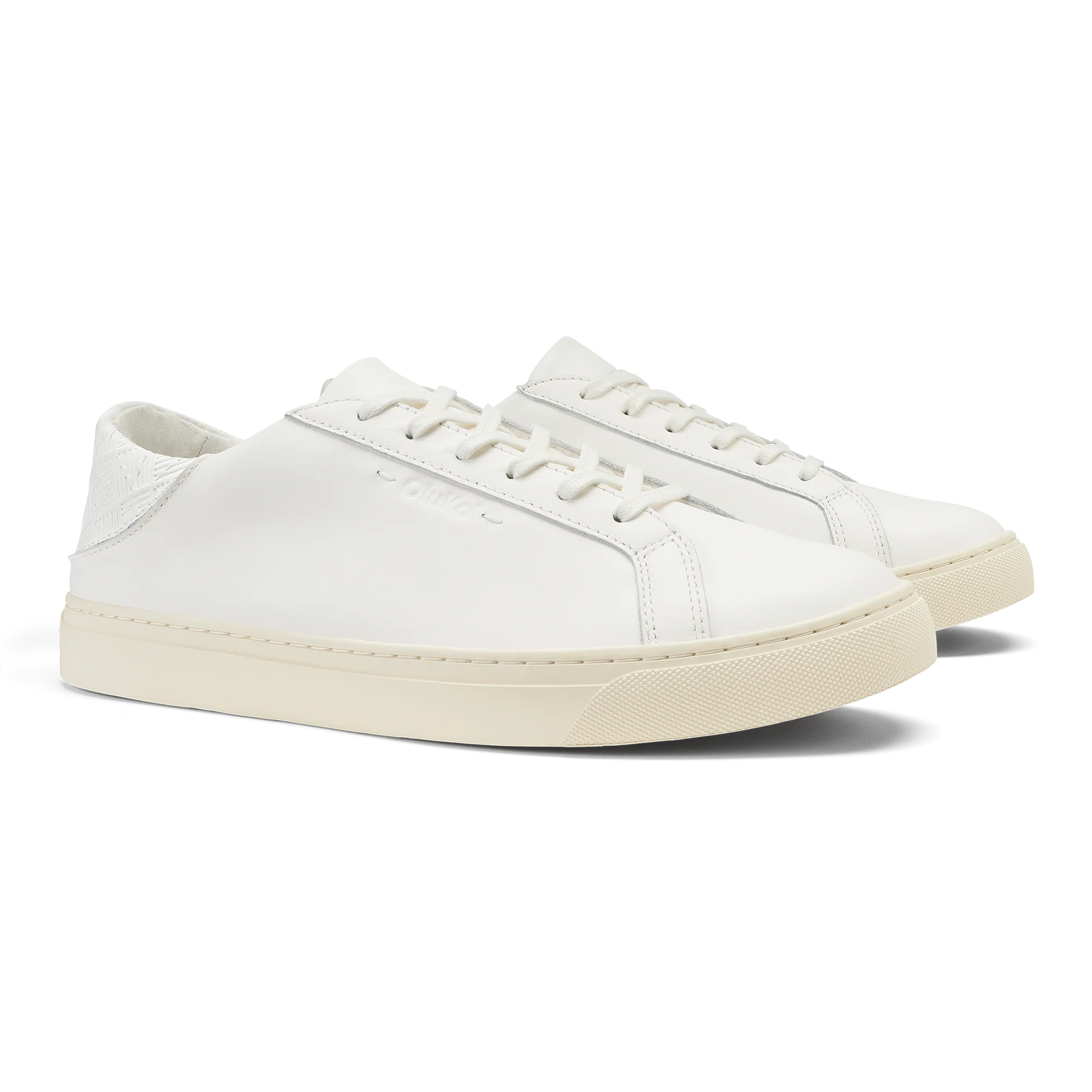 Kou Lace Up  -  White / White