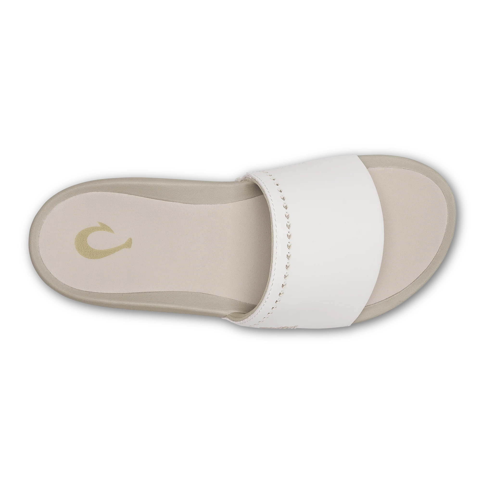 Ulele Slide  -  Bright White / Tapa