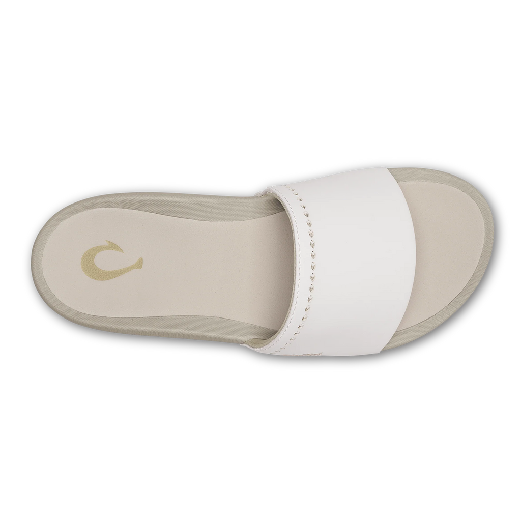 Ulele Slide  -  Bright White / Tapa